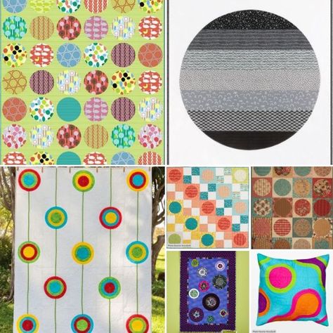 Top 7 Free Circle Quilt Patterns (+10 Bonus Patterns For Sale) Circle Quilts Patterns Ideas, Circle Quilt Patterns, Circle Quilts, Free Quilt Patterns, Quilt Projects, Free Quilting, Quilt Patterns Free, Holiday Themes, Quilt Ideas