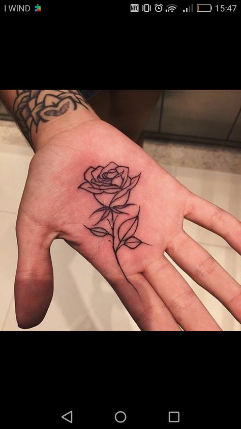 Hand Tatto, Tattoo Rose, Rose Tattoos, Hand Tattoos, Flower Tattoo, Arts And Crafts, Tattoos