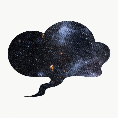 Galaxy patterned speech bubble sticker design element | free image by rawpixel.com / sasi Space Panda, Bubble Drawing, Cloud Illustration, Cloud Stickers, Galaxy Images, Character Pattern, Thought Bubble, Holography, Galaxy Pattern