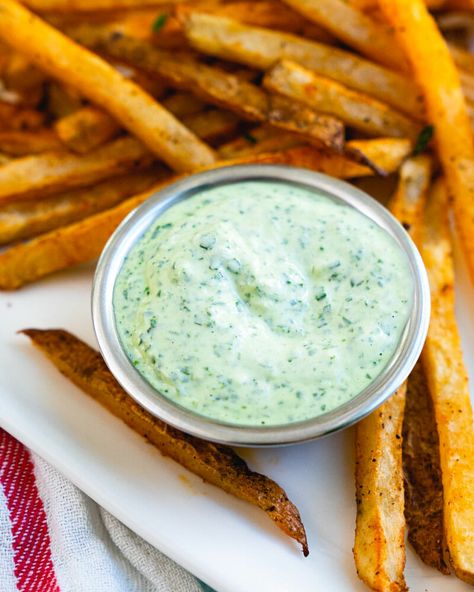 Pesto Aioli Baked French Fries, Pesto Aioli, Eggplant Sandwich, Pesto Pizza Recipe, Best Veggie Burger, Seasoned Fries, A Couple Cooks, Chickpea Salad Sandwich, Chickpea Burger