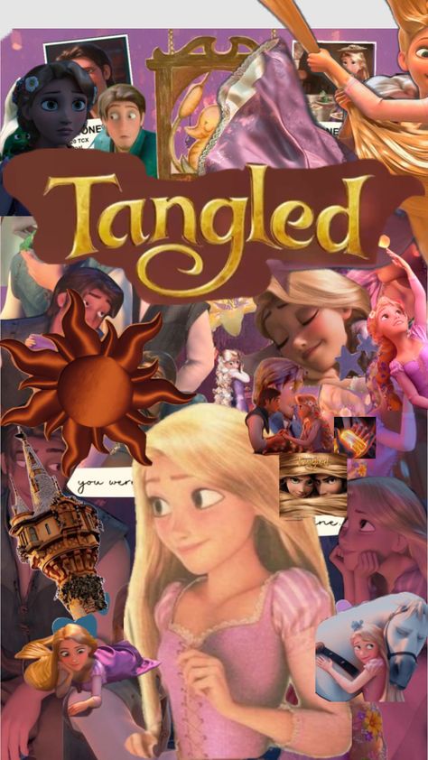 I 🩷 Rapunzel Tangled Collage, Tangled Wallpaper, Tangled Princess, Tangled Lights, Rapunzel And Eugene, Rapunzel Tangled, Disney Collage, Princess Rapunzel, Tangled Rapunzel