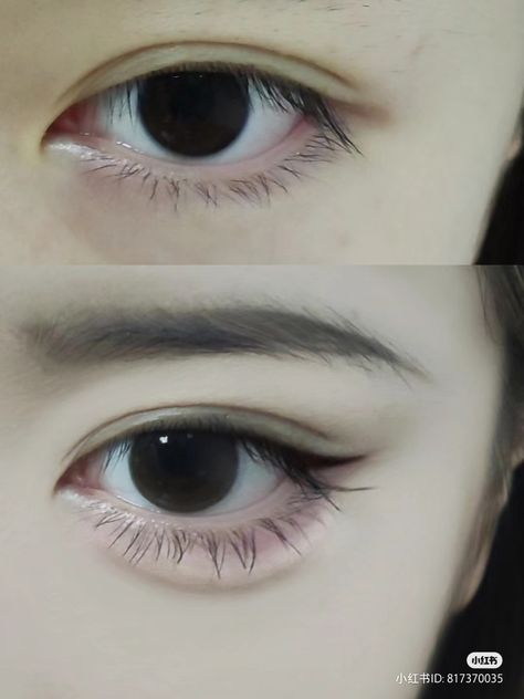 Cute Eye Makeup, Doll Eye Makeup, Korean Eye Makeup, Beauty Makeup Tutorial, Simple Eye, Makeup Artist Tips, Cat Eye Makeup, Ethereal Makeup, Pinterest Makeup