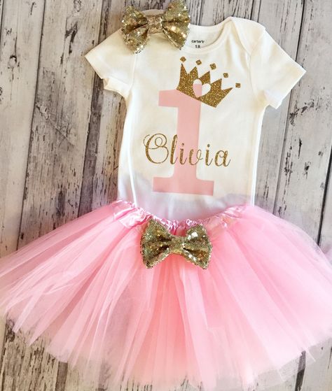 Baby birthday outfit