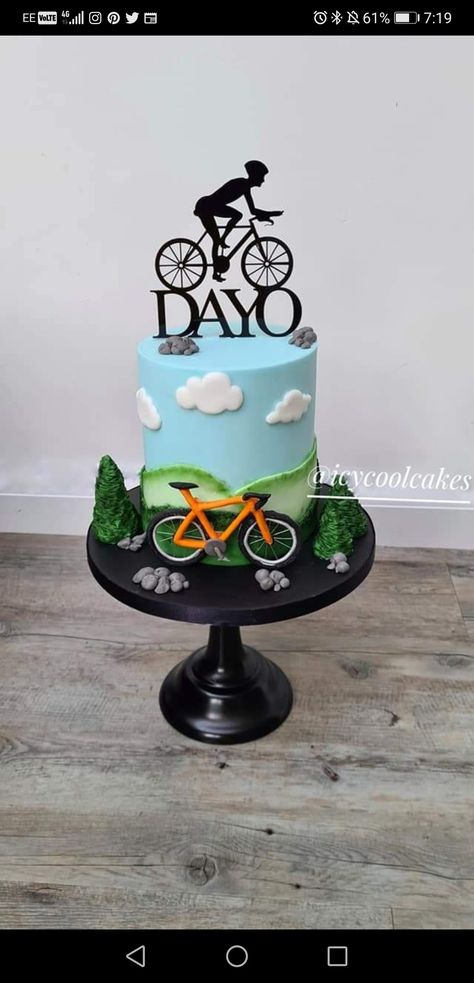 Cycling Cake For Men, Cycling Cake, Cake For Men, Paris Francia, Cakes For Men, Themed Cakes, Cake Ideas, Cycling, For Men