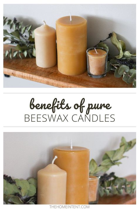 Candle Benefits, Homestead Projects, Emergency Candles, Bee Candles, Beeswax Pillar Candles, Backyard Beekeeping, Pure Beeswax Candles, Healthy Hormones, Homemade Products