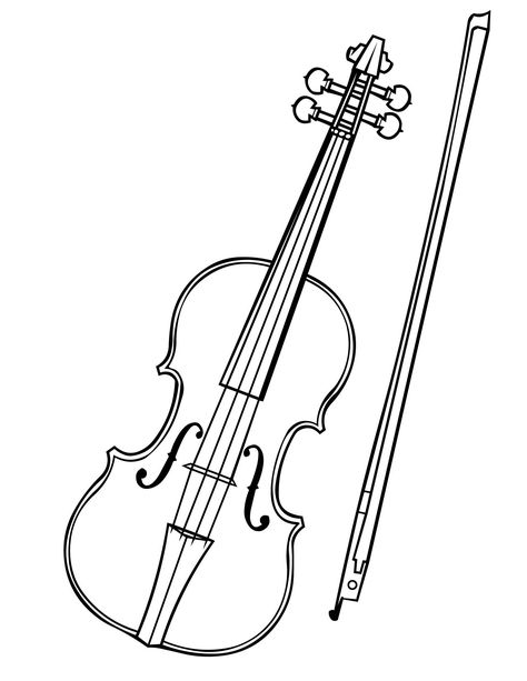 Cello Bow Clipart - Clip Art Library Violin Drawing, Violin Pics, Musical Instruments Drawing, Cello Bow, Bow Drawing, Violin Art, Instruments Art, Bow Clipart, Music Drawings