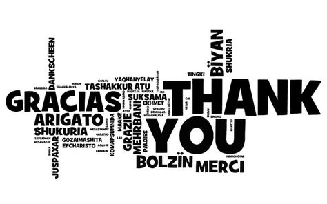 Thank you. Merci. Dank u. Gracias. Danke. Mahalo. Arigato. France Culture, Gratitude List, Thank You Quotes, Learn A New Language, Attitude Of Gratitude, Ralph Waldo Emerson, Thank You Notes, Give Thanks, Gratitude