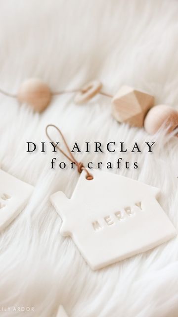 🌿Family fun and DIYS on Instagram: "Looking for the perfect airclay recipe ? I GOT YOU 🤓! Say goodbye to cracks and hello to creativity 😊! This DIY Airclay is perfect for all your crafty projects 🥰! Happy crafting! Check out the blog for more diys - link in bio www.lilyardor.com A Tip for drying: if you’re making ornaments the edges dry first and will need to be flipped to fully dry! #airdryclay #diychristmas #creativecrafting #festivecrafting #nocrackclay #homemadeornaments #christmasdecor #diychristmas #howtoperfect #instacrafts #instadiy #ilovejesus #merrychristmas #happybirthdayjesus #artholidays #clay" Airdryclay Ornaments, How To Make Air Dry Clay Christmas Ornaments, Christmas Airdry Clay Crafts, Ornament Clay Recipe, Air Dry Clay Ornaments Handprint, Crayola Air Dry Clay Projects Christmas Ornament, Diy Clay Ornaments, Making Ornaments, Plastic Letters