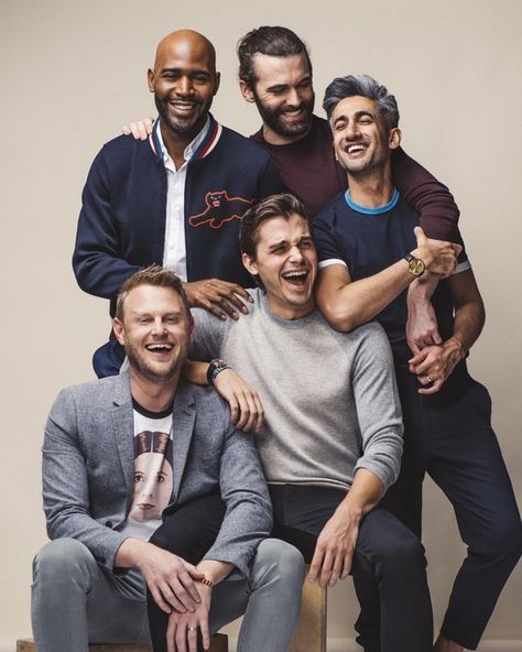 queer eye. Tan France, French Tuck, Eye Facts, Shooting Studio, Fab 5, Queer Eye, Shoot Poses, Fab Five, Group Poses