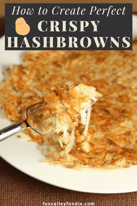 Easy Hashbrown Recipes, Shredded Hashbrown Recipes, Frozen Hashbrown Recipes, Homemade Hash Browns, Homemade Hashbrowns, Shredded Hash Browns, Crispy Hashbrowns, Brown Recipe, Hashbrown Recipes