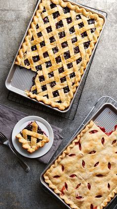 Slab Pie Idea Slab Pie Recipes, Slab Pies, Slice Of Pie, Slab Pie, Perfect Pies, Pie Pan, Sweet Pie, Delicious Pies, Pie Cake