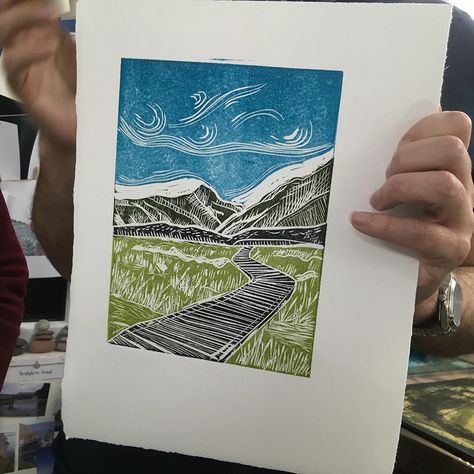 Woodcut Printing, Printing Workshop, Yorkshire Uk, Tree Images, Garden Studio, Diy Prints, Lino Print, North Yorkshire, Linocut Prints