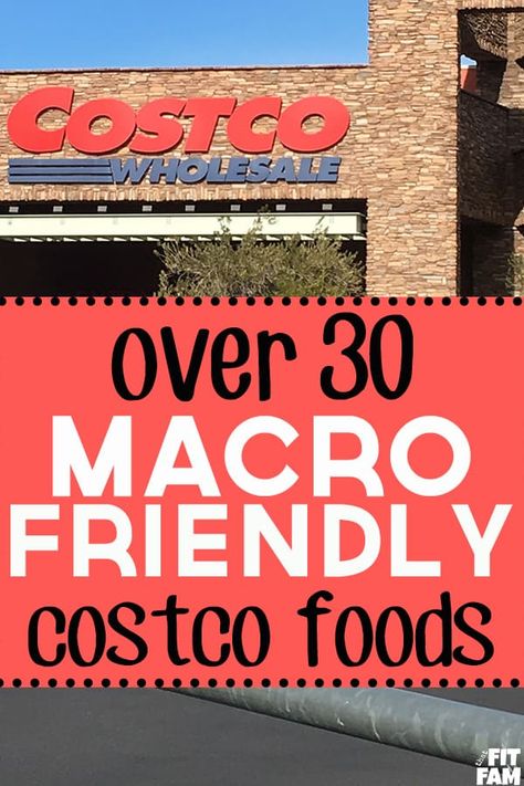 Macro Friendly Travel Snacks, Macro Friendly Carb Snacks, Macros Grocery List, Aldi Macro Shopping List, Macros On A Budget, Balanced Macro Snacks, Macro Friendly Football Food, Macro Friendly Recipes For Beginners, Costco Macro Friendly