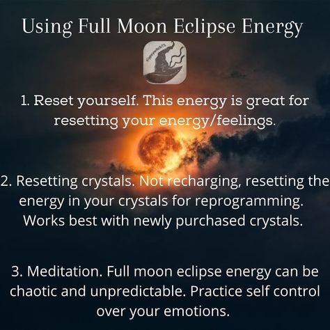 Lunar Eclipse Moon Water, Lunar Eclipse Spells, Witch Eclipse, Lunar Eclipse Magic, Eclipse Spells, Eclipse Magic, Eclipse Energy, Full Moon Lunar Eclipse, May Full Moon