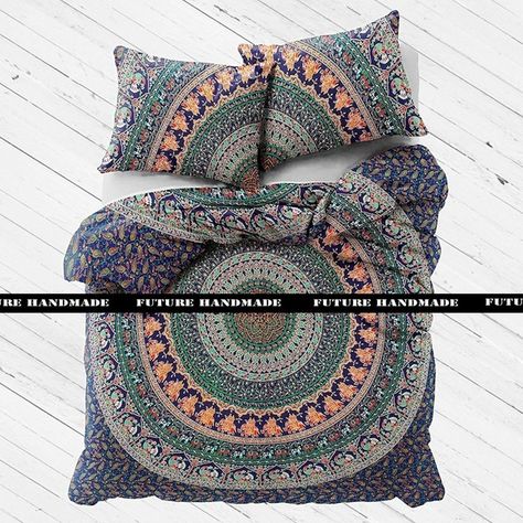 Mandala Quilt, Hippie Bedding, Duvet Covers Bohemian, Mandala Duvet Cover, Mandala Bedding, Boho Duvet Cover, Boho Duvet, Bohemian Bedspread, Bohemian Bedding