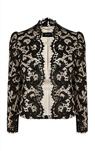 Lace Jackets For Women, Lace Jacket Outfit, Lace Top Design, Lace Blazer Jacket, Black Lace Jacket, Winter Wedding Outfits, Cape Fashion, Lace Coat, Lace Dress Styles