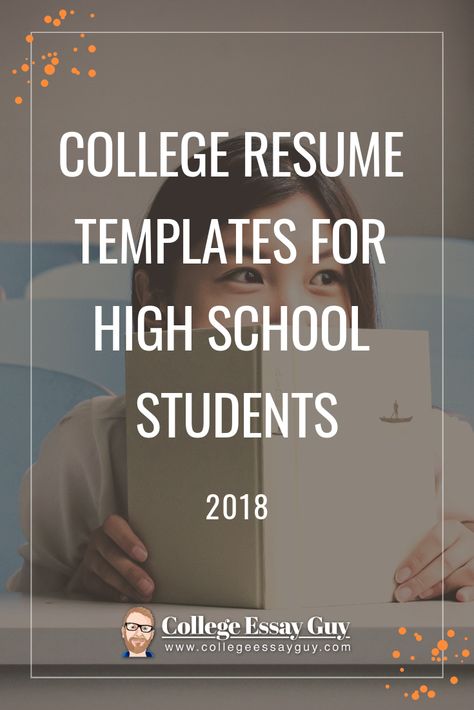 We’ll teach you how to write a resume for college using your Common App by providing tons of example college resumes, tips for how to format your resume, and even templates you can download and use right away.  #college #highschool #resume #collegeadmissions #collegeapplication College Application Resume, High School Resume, Common App, College Resume Template, Teacher Leadership, Write A Resume, College Resume, College Preparation, Online Degree Programs