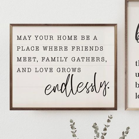 Personalized signs for home