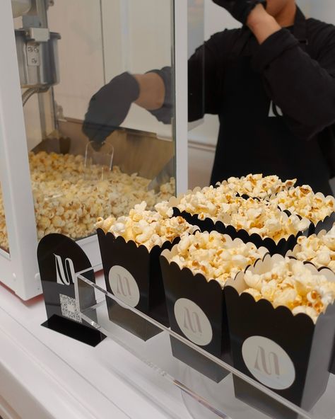 Forget the FOMO! Our double popcorn cart lets your guests have BOTH flavours at once. Perfect for large events or just because 🍿✨ . . What’s your favourite popcorn flavour? Tailgating Setup, Wedding Snack Bar, Popcorn Station, Experiential Marketing Events, Popcorn Cart, Wedding Snacks, Crunch Bar, Popcorn Bar, Waffle Toppings