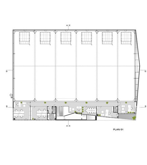 Warehouse Design Architecture Plan, Warehouse Layout Floor Plans, Warehouse Design Architecture, Warehouse Floor Plan, Greenhouse Office, Warehouse Office Design, Mezzanine Floor Plan, Warehouse Plan, Warehouse Architecture