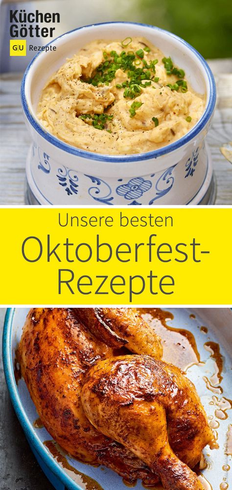 Hier findest du viele tolle #Oktoberfest-Rezepte für zuhause. Von selbst gemachtem #Obazda bis hin zu Wiesnhendl. Oktoberfest Buffet, Oktoberfest Recipes, Grilled Chicken Sandwich Recipes, Picnic Sandwiches, Summer Sandwiches, Oktoberfest Food, Cold Sandwiches, Party Sandwiches, Dinner Sandwiches