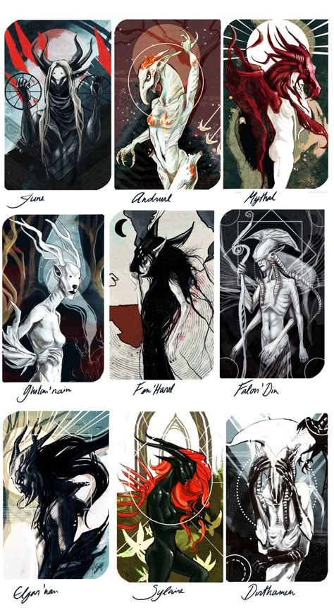 visforveniversum: “ leandaros-art: “ Oh, and this. If I have time in the evening, I’ll re-do Elgar’nan so he would fit better with the style of the other cards. If not, I’ll deal with him once I’m... Dragon Age Tarot Cards, Solas Dragon Age, Dragon Age Memes, Dragon Age Rpg, Dragon Age Characters, Dragon Age 3, Grey Warden, Dragon Age Games, Dragon Age Series