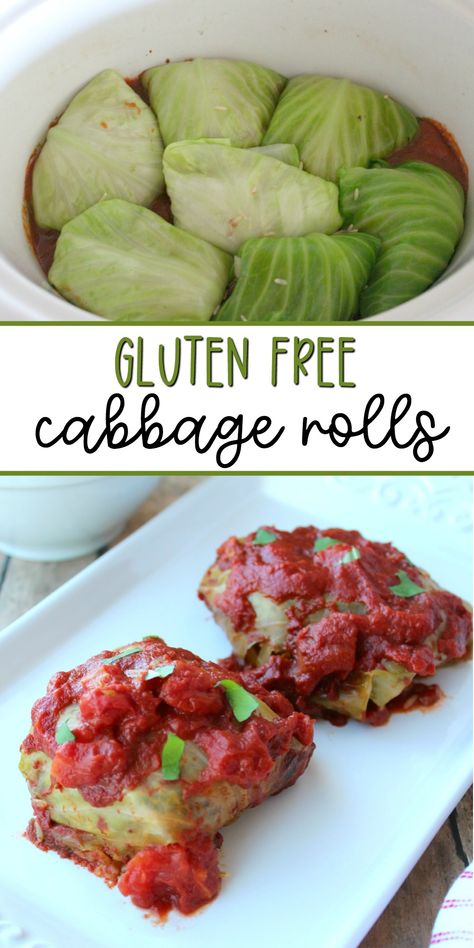 Healthy Recipes For Cold Weather, Gluten Free Cabbage Rolls, Antinflamatory Diet, Crockpot Cabbage Rolls, Crockpot Cabbage, Slow Cooker Cabbage Rolls, Gluten Free Crock Pot Recipes, Crock Pot Cabbage, Work Recipes