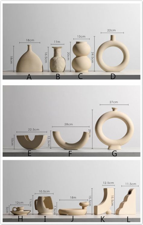 Vase Minimalist, Minimalist Vase, Vase Plant, Nordic Vase, Dekor Diy, Diy Ceramic, Handmade Ceramics Vase, Tanah Liat, Keramik Design