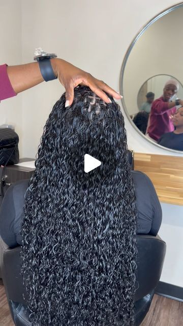 Wet And Wavy Micro Braids Styles, Wet And Wavy Braids, Micro Braids Styles, Wet And Wavy Hair, Micro Braids, Deep Wave, Braid Styles, Wavy Hair, Human Hair