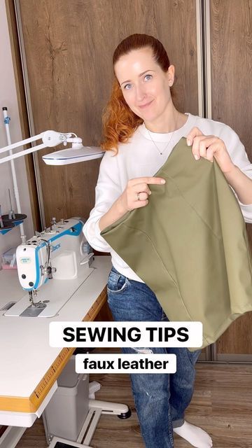 Tips Sewing, Yt Channel, Sewing Leather, Sewing Class, Sewing Skills, Artificial Leather, Get Better, Sewing Clothes, Leather Fabric