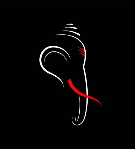 Ganpati Bappa Logo Design, Ganpati Logo Design, Ganesh Logo Design, Ganapati Wallpapers, Ganesh Logo, Ganesha Logo, Ganesh Pic, Iyyapan Images Hd Wallpaper, Ganesha Art Illustration