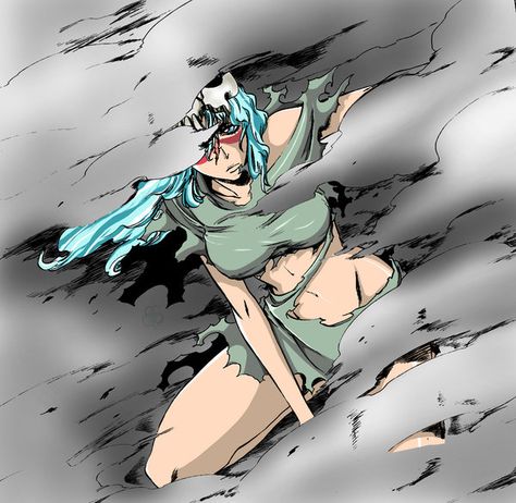 Nell - Neriel Tu Oderschvank by Ilzar on DeviantArt Nel Bleach, Neliel Tu Oderschvank, Bleach Meme, Aizen Sousuke, Shonen Manga, Anime Smile, Anime Fanfiction, Bleach Anime Art, Bleach Characters