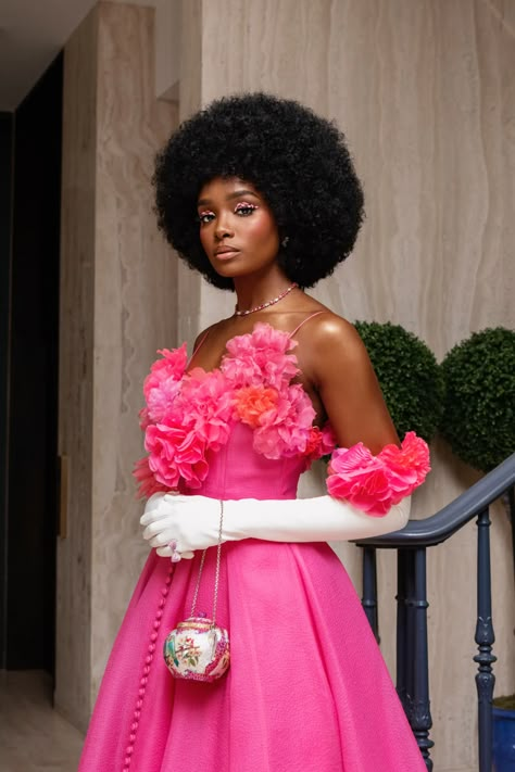 Kiki Layne, Black Princess, Black Femininity, Black Barbie, How To Pose, Black Is Beautiful, Beautiful Black Women, Black Beauty, Pretty Dresses