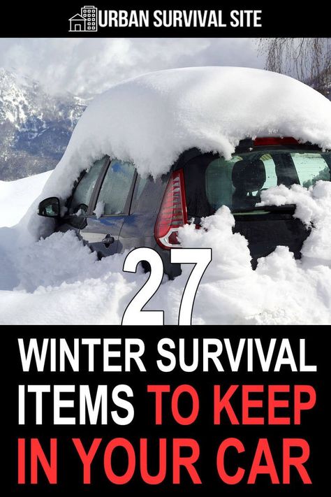 What would you do if you were trapped in your car during a winter storm? Would you have the survival items you need until help arrives? Winter Storm Prep, Winter Emergency Car Kit, Winter Storm Preparedness, Winter Preparedness, Storm Preparedness, Survival List, Survival Project, Car Emergency Kit, Winter Survival