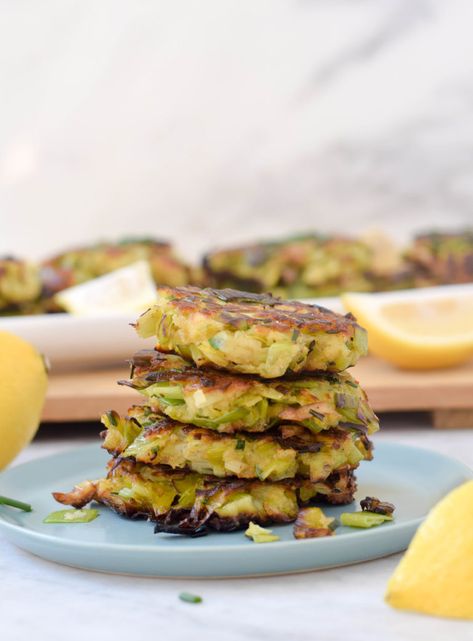 Leek Patties for Rosh Hashanah - West of the Loop Leek Fritters, Luscious Recipes, Matzo Meal, Happy Cooking, Creative Cooking, Food Swap, Rosh Hashana, Passover Recipes, Chicago Food