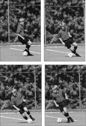 A soccer player turns with a ball. Warmup Exercises, Workout Warm Up, For Dummies, Soccer Skills, Soccer Player, Cheat Sheet, Soccer Players, The Basics, Soccer