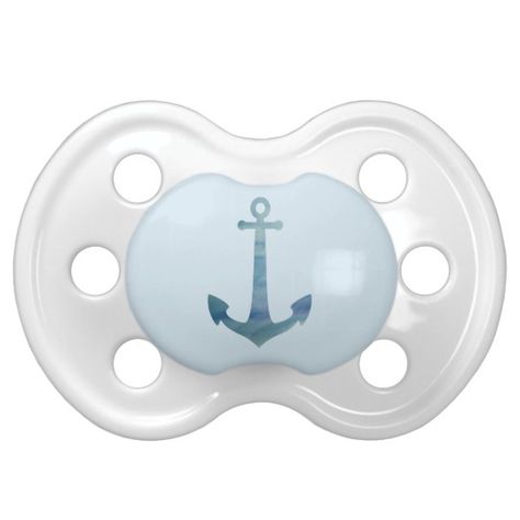 Anchor Sailor Baby Pacifier Binky Soother Anchor Gift Ideas, Theme Bedrooms, Sailor Baby, Toddler Themes, Baby Boy Toys, Boy Toys, Baby Supplies, Baby Pacifier, Bedroom Themes