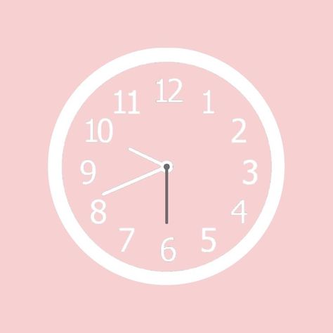 Apps Kawaii, Icon Clock, Pink Clock, Icona Ios, App Ikon, Pink Clocks, Whatsapp Logo, Clock Icon, Clock Wallpaper