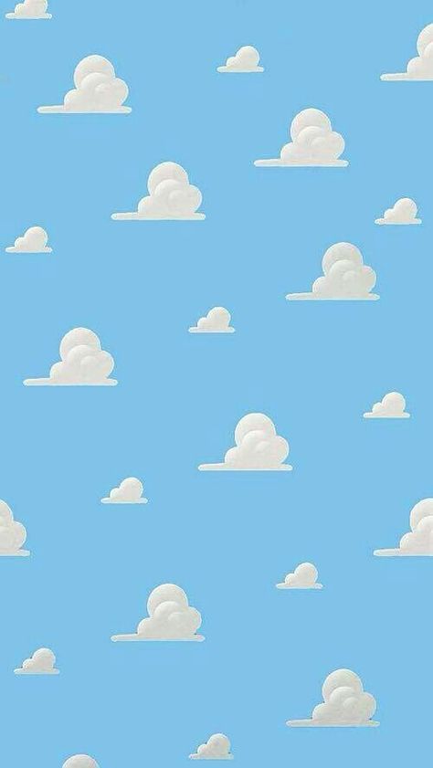 Toy Story Pattern, Disney Mural, Toy Story Clouds, Dibujos Toy Story, Toy Story Theme, Desain Buklet, Toy Story Birthday Party, Disney Phone Wallpaper, Toy Story 3