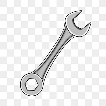 Wrench Drawing, Wrench Clipart, Labor Tools, Tool Clipart, Tool Illustration, Tools Clipart, Workshop Icon, Beautiful Tools, Present Drawing