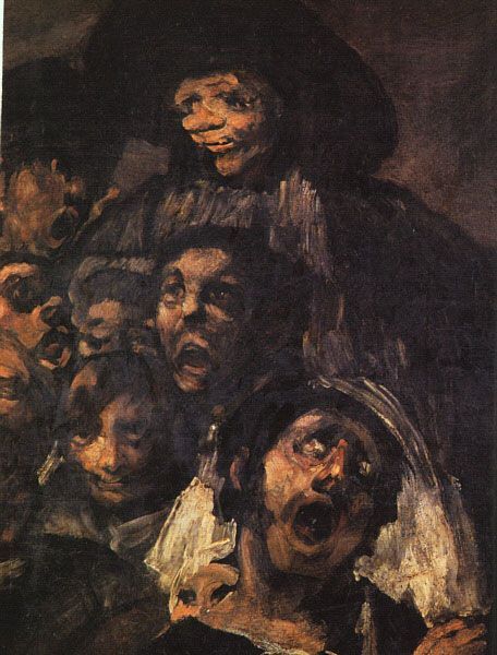 Painting By The Romantic Artist, Francisco Goya Who Creates - Goya Painting Francis Goya, Goya Paintings, Romanticism Artists, Dark Paintings, Francisco Goya, Spanish Art, Spanish Artists, Rembrandt, Pilgrimage