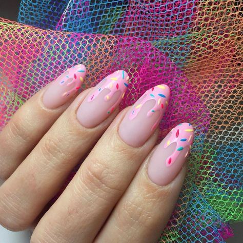 Fantastic Nails, Rainbow Nail, Nails 2022, Colorful Nails, Her Nails, Cream Nails, Kawaii Nails, Rainbow Nails, Dream Nails