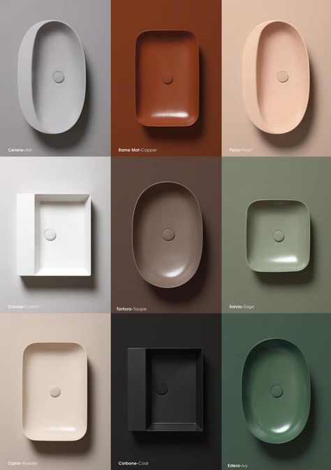 Super-slim Elegance basins by #AzzurraCeramica in 9 colours Color Bathroom, Turkish Tiles, Bad Inspiration, Bad Design, Bathroom Sinks, Cheap Decor, Color Textures, Cheap Home Decor, Bathroom Inspiration