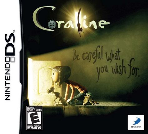 Surreal Film, Coraline Book, Nintendo Ds Games, Ds Games, Action Game, Video Games Playstation, Character Collection, Cute Games, Old Games