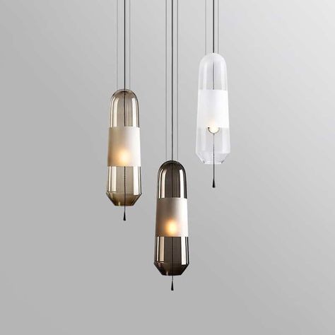 Nordic Dining Room, Modern Glass Pendant Light, Dining Room Ceiling, Indoor Lighting Fixtures, Small Chandelier, Pendant Ceiling Lamp, Glass Pendant Lamp, Suspension Light, Modern Light Fixtures