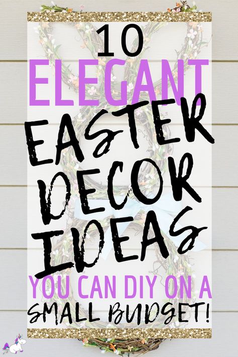 Celebrate Easter in style this year with these adorable DIY Easter Decor Ideas including Easter egg trees, Easter chair decorations & cute spring wreaths! Spring Centerpieces Diy, Easter Chair, Spring Bunny Wreath, Diy Easter Decor, Easter Decor Ideas, Gingerbread Gifts, Easter Egg Tree, Diy Stockings, Easy Diy Christmas Gifts