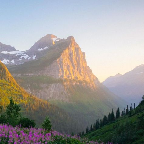 This time of year always has me thinkin on summer time in Montana. #glaciernationalpark #montana #landscapephotography #mountains #406 Mountains In Summer, Things To Do In Montana, Montana Aesthetic, Montana Winter, Montana Landscape, Mountain Roads, Montana Vacation, Montana Mountains, Mountain Nature