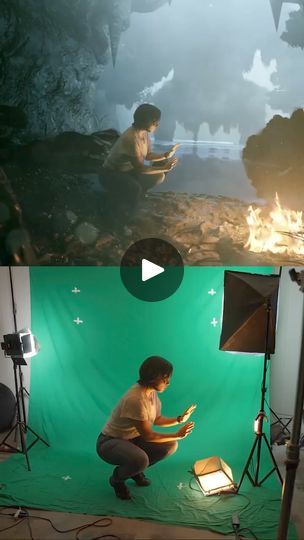 237K views · 1.1K reactions | VFX Green screen effet | Immortalize Studio | Immortalize Studio · Original audio Vfx Video, Green Screen Photography, Green Screen Video, Vfx Tutorial, Movie Making, Green Screen, Video Photography, Audio, Photoshop