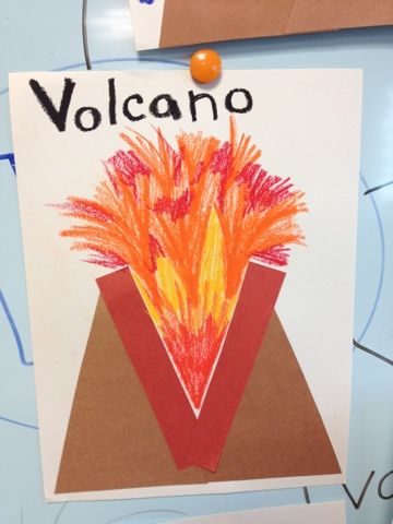 Hello Goodbye- The Tired Tourist: Alphabet Letter Craft- V is for Volcano V Is For Volcano, Sensory Alphabet, Alphabet Scrapbook, Letter V Crafts, Preschool Letter Crafts, Alphabet Crafts Preschool, Abc Crafts, Alphabet Letter Crafts, Sensory Games