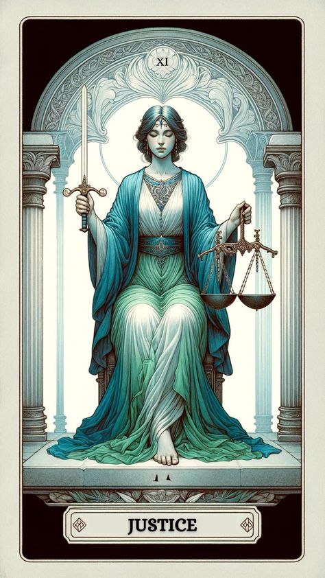 Unlock the secrets of your destiny with our in-depth exploration of the Justice Tarot card meaning. Find balance and truth in your life today!https://centerspirited.com/tarot/justice-card-meaning/ Justice Tarot Card Meaning, Justice Tarot Card, Justice Tarot, Tarot Cards For Beginners, Fortune Telling Cards, Major Arcana Cards, Tarot Book, The Hierophant, Online Tarot